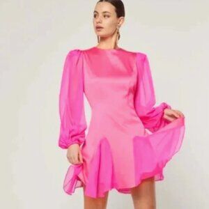 Elliatt Antiquity Hot Pink Barbie Mini Dress - XS